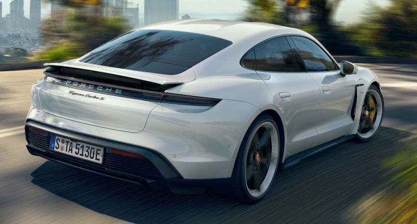 Porsche Taycan diperkenalkan – model elektrik penuh dengan kuasa hingga 761 PS dan 1,050 Nm tork 1011138