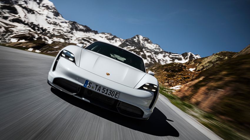 Porsche Taycan debuts – up to 761 PS, 1,050 Nm, 0-100 km/h in 2.8 seconds, 260 km/h, 450 km WLTP 1011000