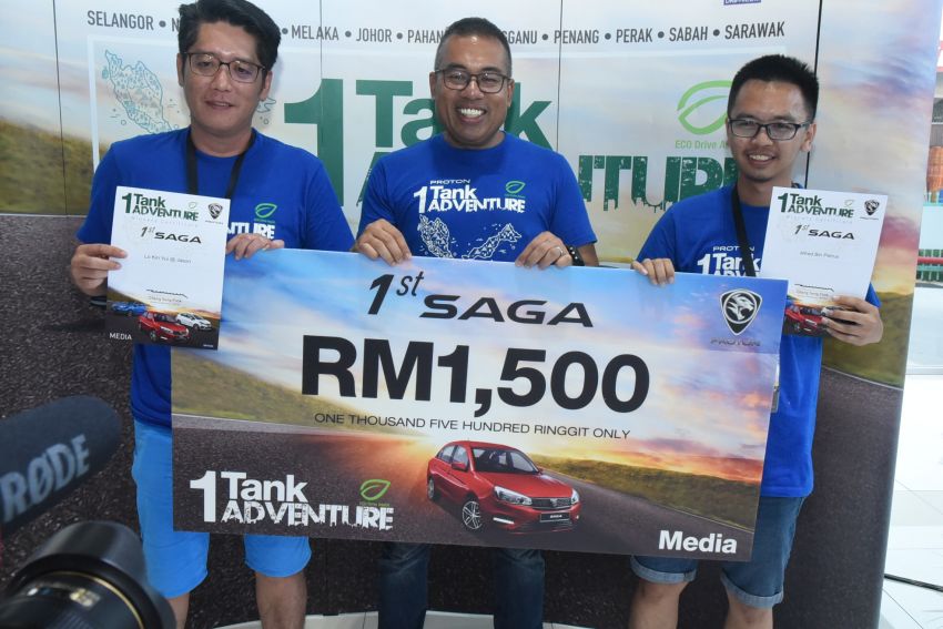 Proton 1-Tank Adventure Sabah leg – 17.4 km/l best FC 1021363