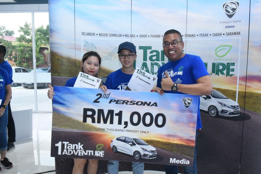 Proton 1-Tank Adventure Sabah leg – 17.4 km/l best FC 1021364