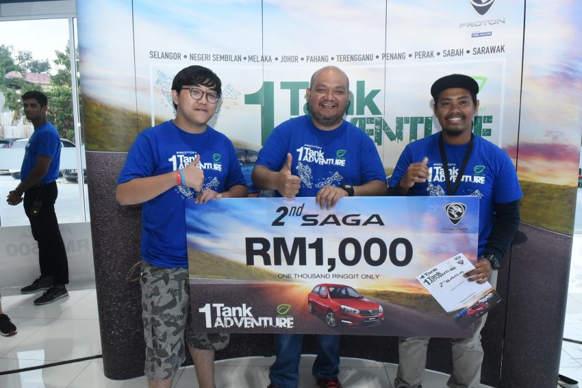 Proton 1-Tank Adventure Sabah leg – 17.4 km/l best FC 1021378