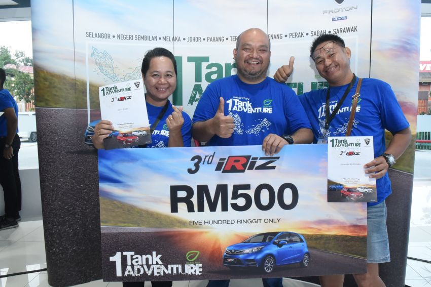 Proton 1-Tank Adventure Sabah leg – 17.4 km/l best FC 1021379