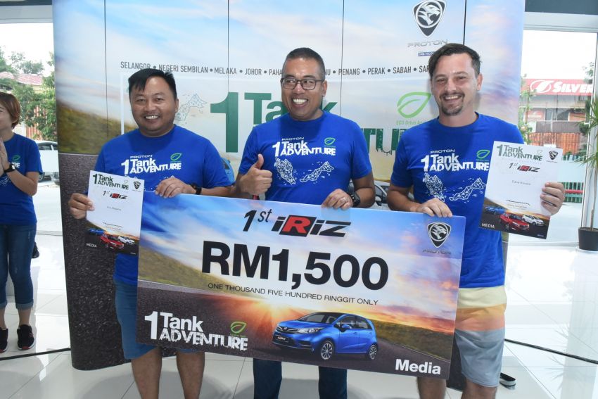 Proton 1-Tank Adventure Sabah leg – 17.4 km/l best FC 1021361