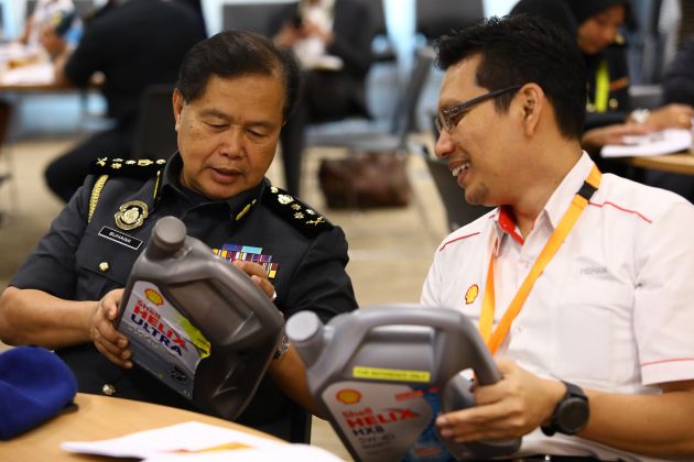 Shell Malaysia engages local enforcement agencies to combat the sale of counterfeit lubricants in the country