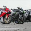 VIDEO: Superbike Showdown – Honda CBR1000RR SP1 vs Kawasaki ZX-10R vs Yamaha YZF-R1M
