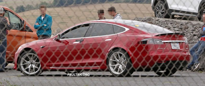 SPYSHOTS: Modified Tesla Model S testing near Nurburgring; lap record attempt, special edition soon? 1014512