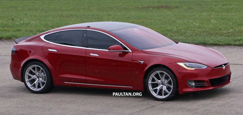 SPYSHOTS: Modified Tesla Model S testing near Nurburgring; lap record attempt, special edition soon? 1014526