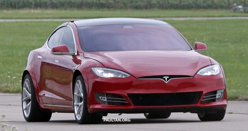 SPYSHOTS: Modified Tesla Model S testing near Nurburgring; lap record attempt, special edition soon? 1014516