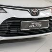 GALLERY: 2019 Toyota Corolla 1.8G versus 2018 Altis
