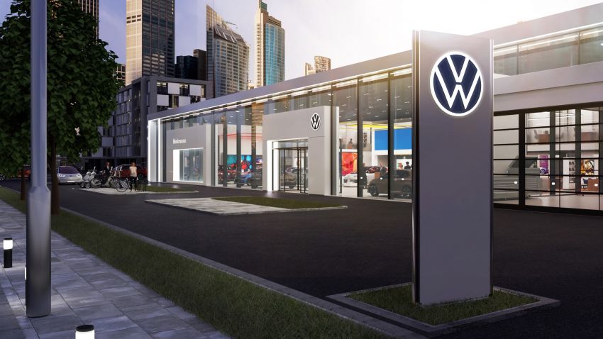 Logo baharu imej korporat Volkswagen diperkenalkan – tanda jenama tersebut kini melangkah ke era baharu 1011940