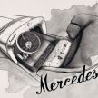 Vision Mercedes Simplex bawa kembali rekaan kereta tahun 1901, dengan terjemahan moden abad ke-21