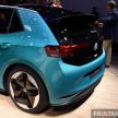 Volkswagen ID.3 pure electric car debuts – rear-wheel drive, up to 550 km range; from RM138k in Germany