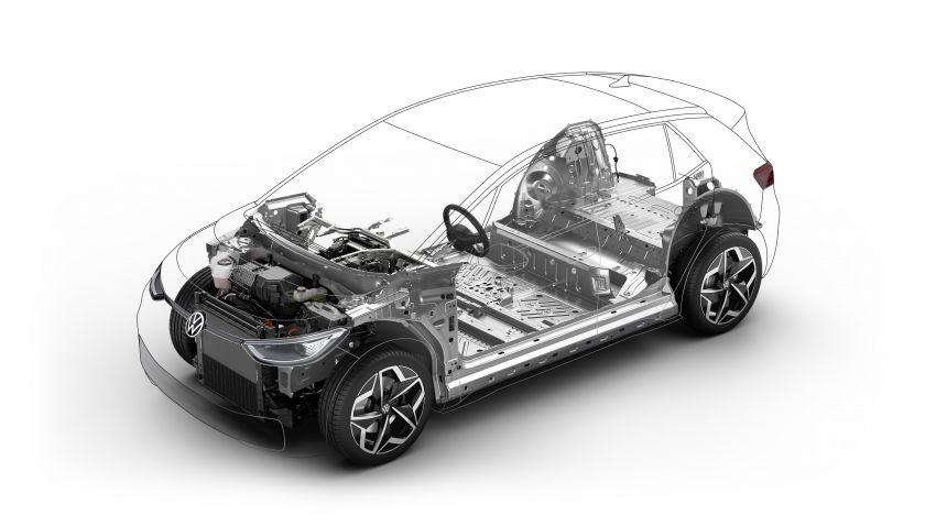 Volkswagen ID.3 pure electric car debuts – rear-wheel drive, up to 550 km range; from RM138k in Germany 1012228