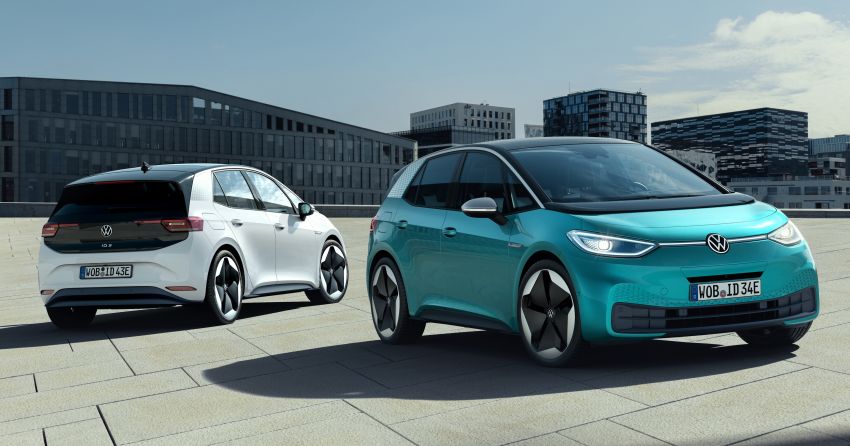 Volkswagen ID.3 pure electric car debuts – rear-wheel drive, up to 550 km range; from RM138k in Germany 1012258