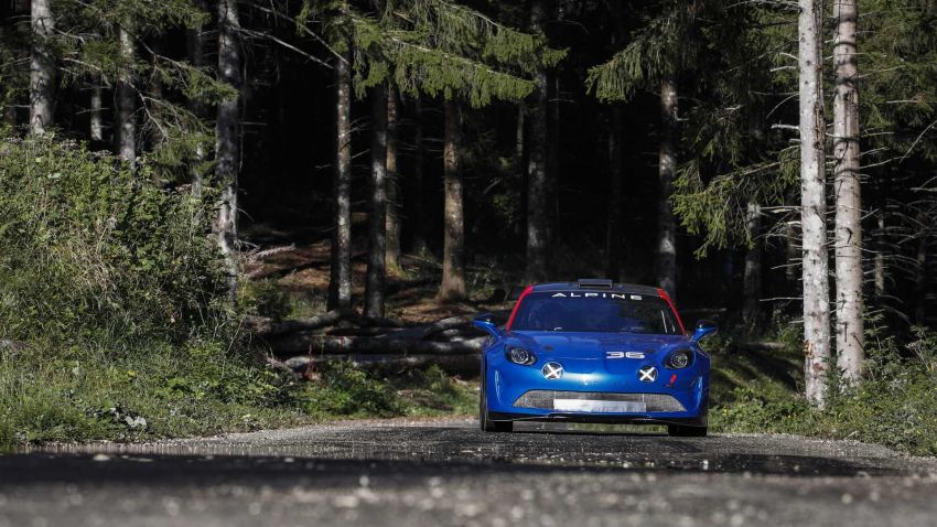 Alpine kembali ke SS rali dengan A110 Rally R-GT 1011546