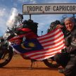 Malaysian lady rider Anita Yusof sets off on second Global Dream Ride – 7 continents, 70 countries