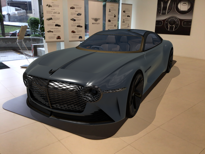 Bentley EXP 100 GT concept – see it up close via AR! 1032509