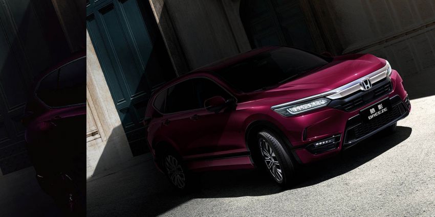 Honda Breeze introduced in China – restyled CR-V with Accord face; 1.5T and i-MMD hybrid; from RM106k Image #1032450