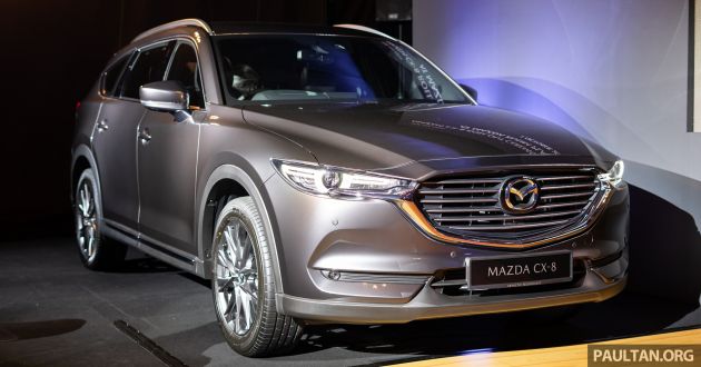 Mazda CX-8 2019 CKD kini sudah boleh ditempah – 3 baris-tempat duduk, 2.5L petrol & 2.2 diesel, 4 varian