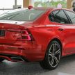 2019 Volvo S60 T8 R-Design launched in Malaysia – 2.0L PHEV, 407 hp, 640 Nm, 0-100 km/h in 4.4s, RM296k
