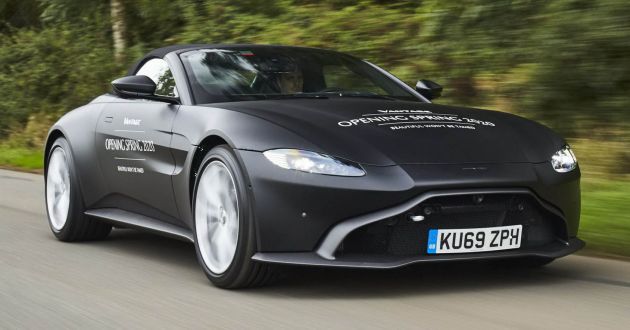 Aston Martin Vantage Roadster – gambar rasmi awal