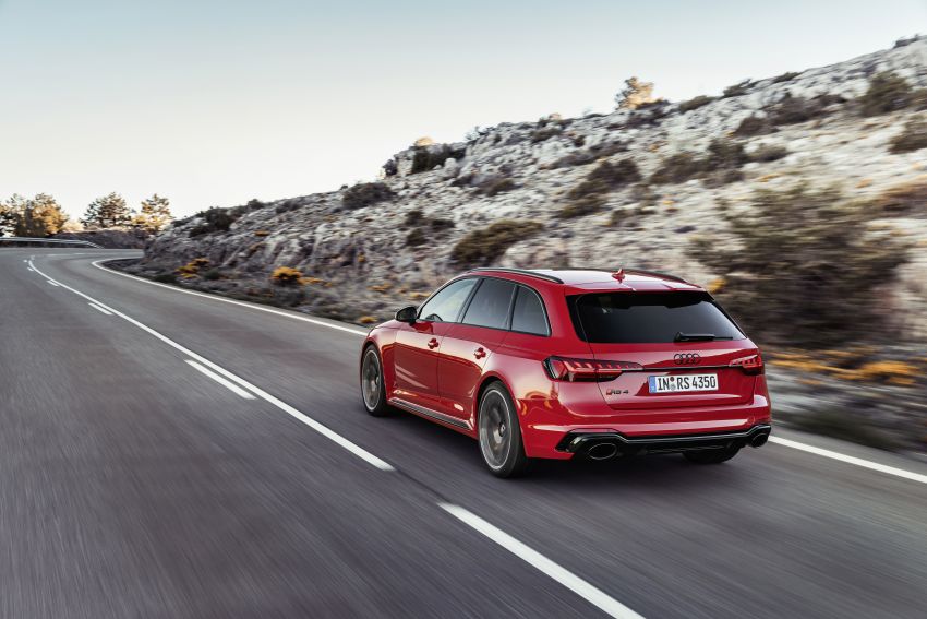 2020 B9 Audi RS4 Avant facelift – 17% more efficient 1024079