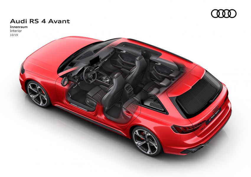 2020 B9 Audi RS4 Avant facelift – 17% more efficient 1024179