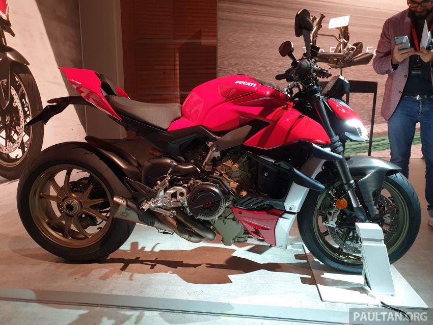 2020 Ducati Streetfighter V4 shown at DWP2020 – 208 hp, 123 Nm, 178 kg, from the equivalent of RM93,094 Image #1034640