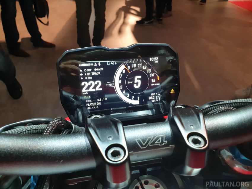 2020 Ducati Streetfighter V4 shown at DWP2020 – 208 hp, 123 Nm, 178 kg, from the equivalent of RM93,094 1034623