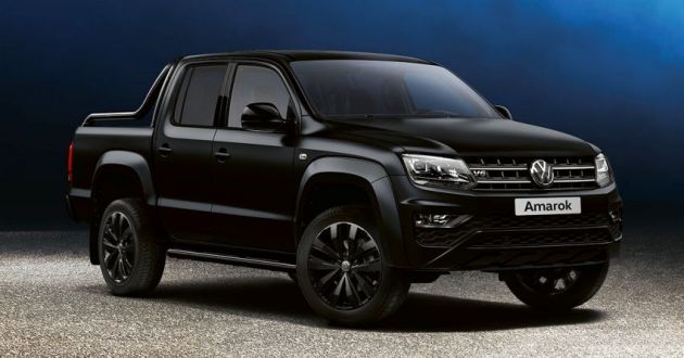 Volkswagen Amarok 3.0L V6 TDI Black Edition di UK