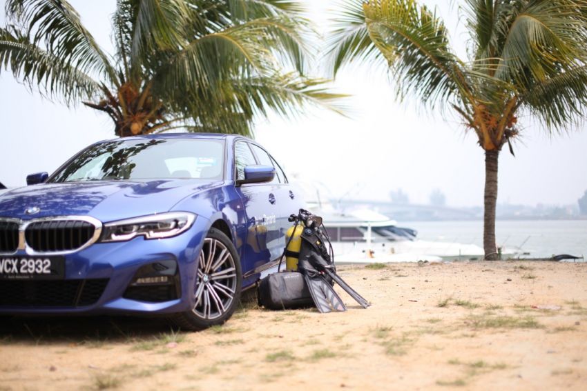 Auto Bavaria’s BMW Drive & Dive event blends the joys of the G20 330i M Sport and Pulau Tenggol 1029136
