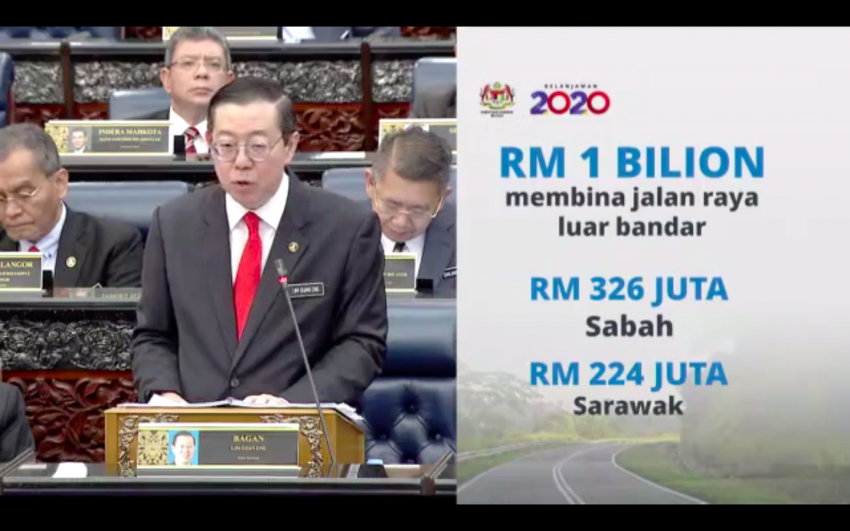 Budget 2020: RM1 billion to improve rural roads, RM450 million for 500 electric public transport buses 1029507