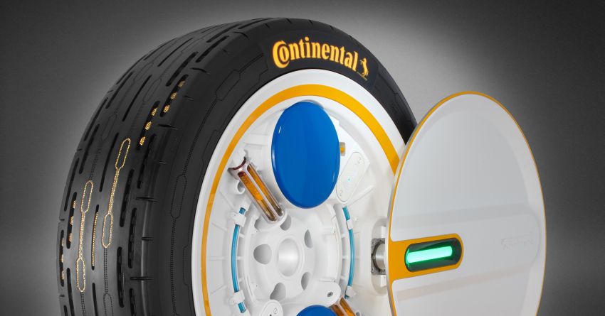 Continental showcases new self-inflating tyre concept 1027240