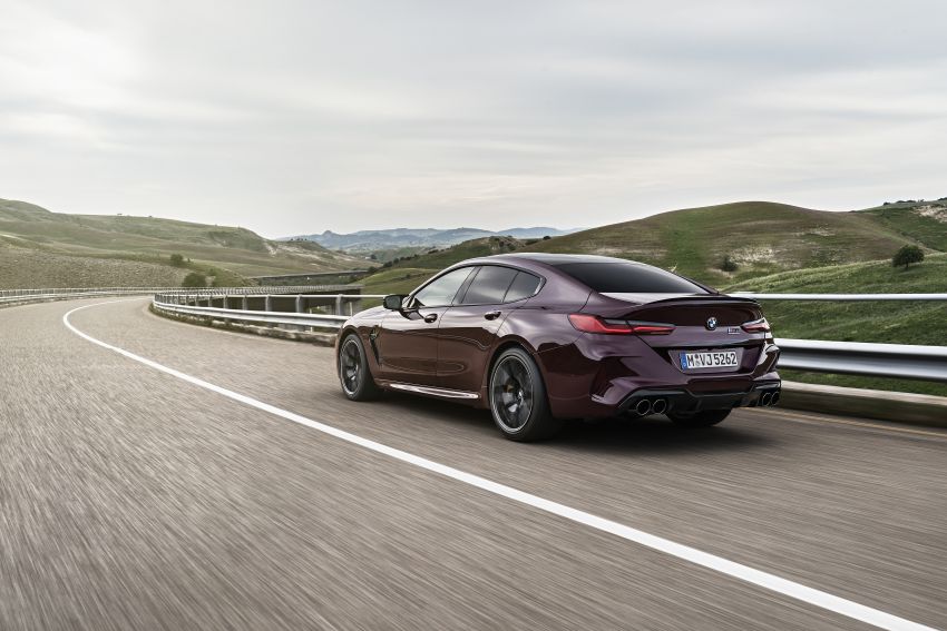 F93 BMW M8 Gran Coupé: four-door coupé with 625 hp 1027976