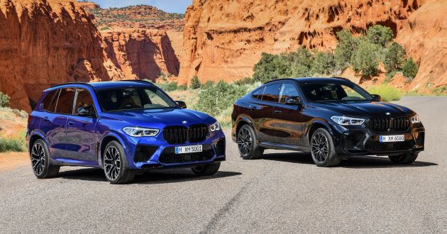 BMW X5 M F95 dan X6 M F96 didedah dengan versi Competition – kuasa hingga 617 hp dan 750 Nm tork