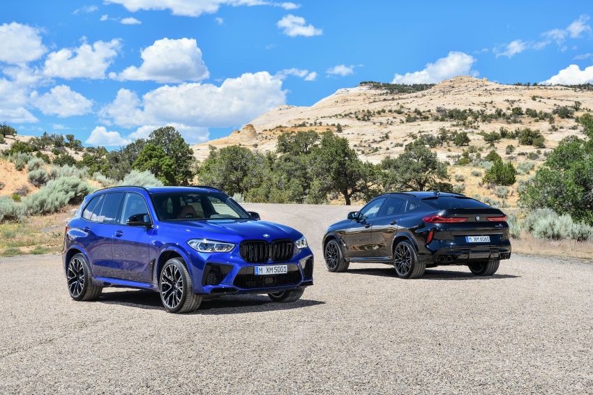 F95 BMW X5 M and F96 X6 M debut with Competition versions – up to 617 hp, 750 Nm; 0-100 km/h from 3.8s 1024301