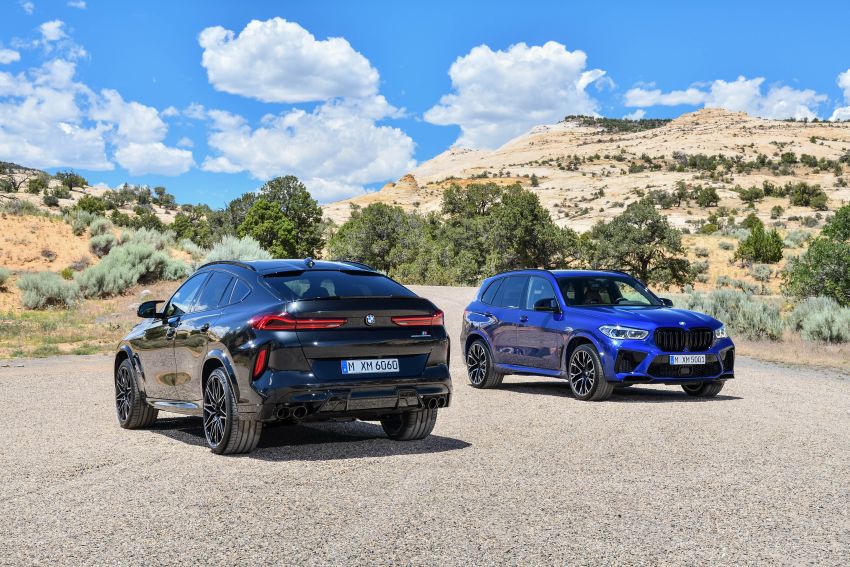 F95 BMW X5 M and F96 X6 M debut with Competition versions – up to 617 hp, 750 Nm; 0-100 km/h from 3.8s 1024305