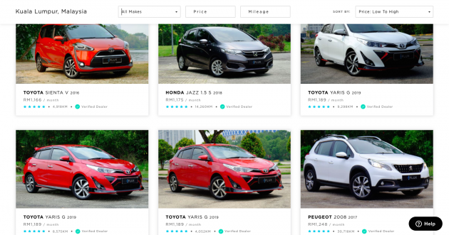 Flux car subscription service launched in Malaysia – multi-brand, Kia to BMW, from RM814 per month