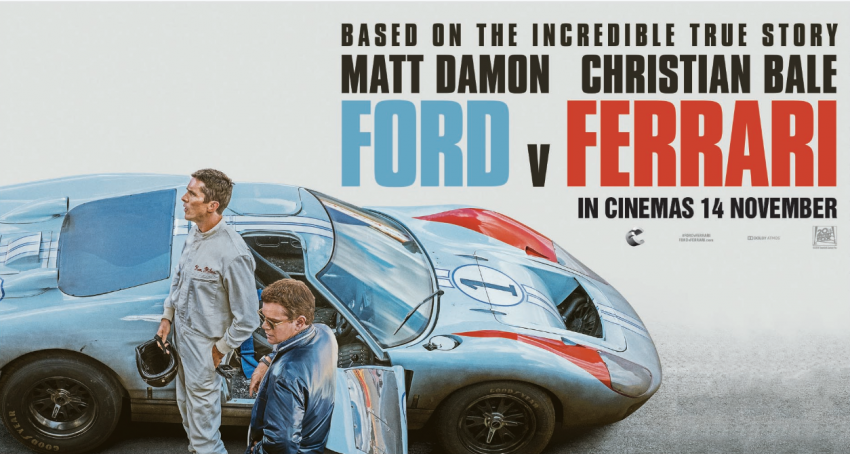 Win passes to catch an early screening of <em>Ford v Ferrari</em> on Nov 5 in the <em>Driven Movie Night</em> contest! 1037584