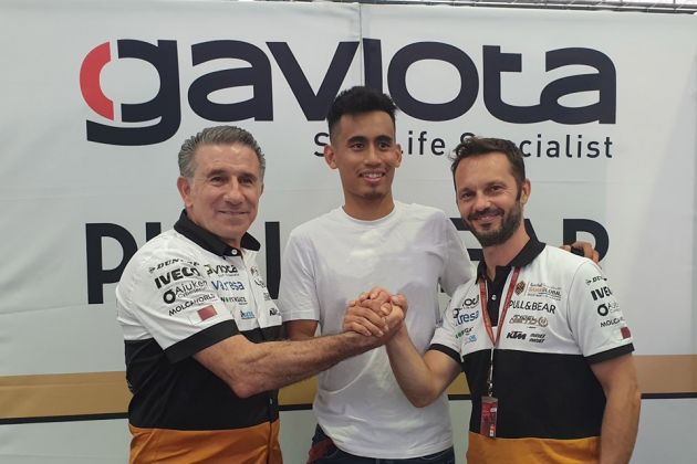 Hafizh Syahrin sertai pasukan Angel Nieto dalam Moto2 tahun depan, sasar tempat lima teratas