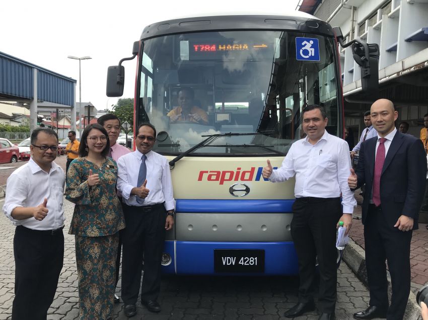 RapidKL begins trial run with Hino Poncho minibuses 1033487