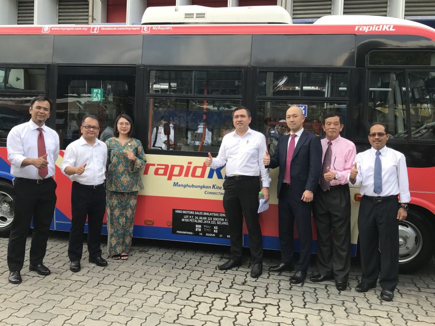 RapidKL begins trial run with Hino Poncho minibuses 1033488