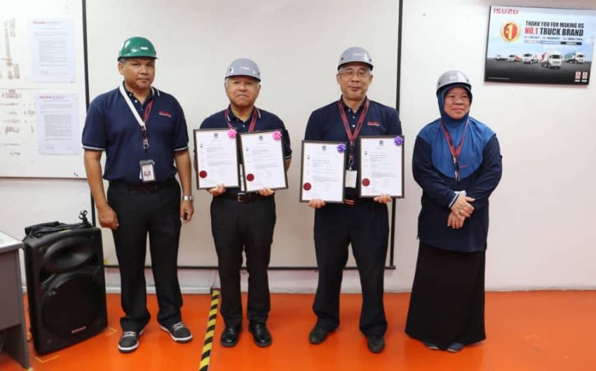 Isuzu Hicom Malaysia receives ISO certifications 1030866