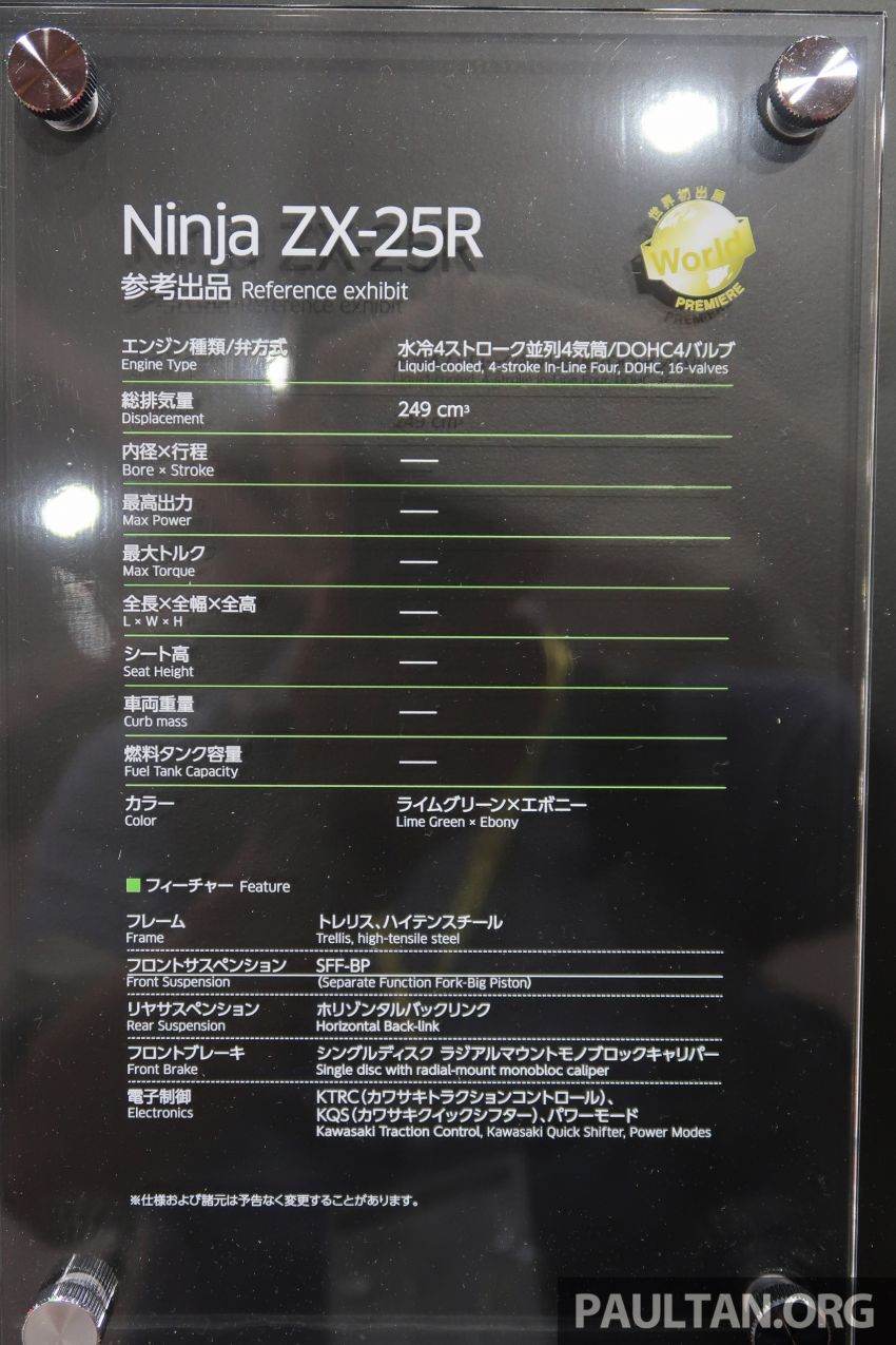 Tokyo 2019: Kawasaki Z H2 dan Ninja ZX-25R  didedah – naked supercharge 200 PS dan 250 cc 4 silinder 1034369