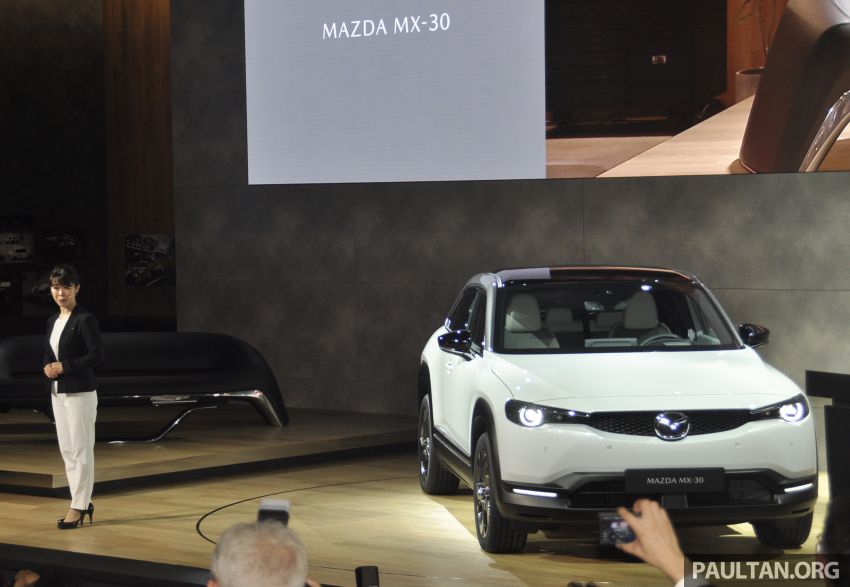 Tokyo 2019: Mazda MX-30 didedahkan – SUV elektrik sepenuhnya, 141 hp/265 Nm, jarak gerak 209 km 1034261