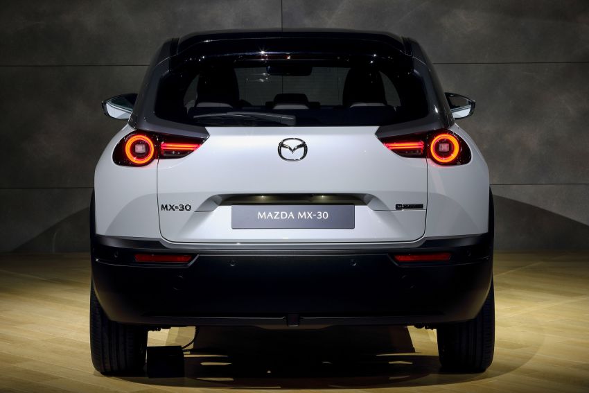 Tokyo 2019: Mazda MX-30 didedahkan – SUV elektrik sepenuhnya, 141 hp/265 Nm, jarak gerak 209 km 1034103