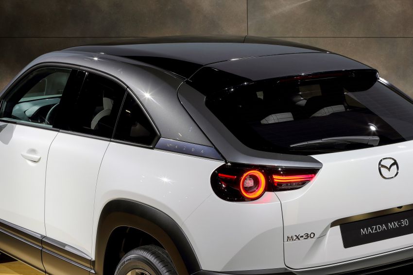 Tokyo 2019: Mazda MX-30 didedahkan – SUV elektrik sepenuhnya, 141 hp/265 Nm, jarak gerak 209 km 1034122
