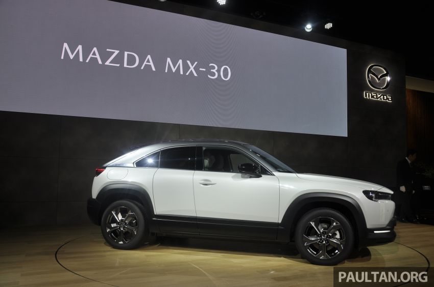 Tokyo 2019: Mazda MX-30 didedahkan – SUV elektrik sepenuhnya, 141 hp/265 Nm, jarak gerak 209 km 1034424