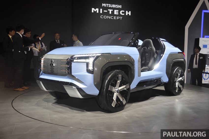 Tokyo 2019: Mitsubishi MI-Tech Concept – <em>buggy</em> hibrid plug-in elektrik dengan penjana enjin turbin gas 1034670
