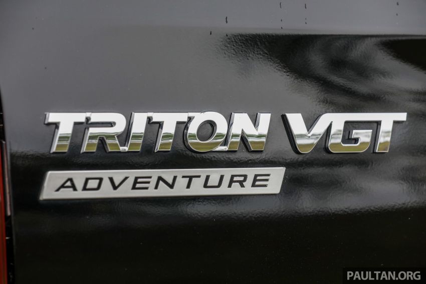 2019 Mitsubishi Triton Adventure X update; with digital video recorder, ARM, revised sound system – RM138k Image #1026384